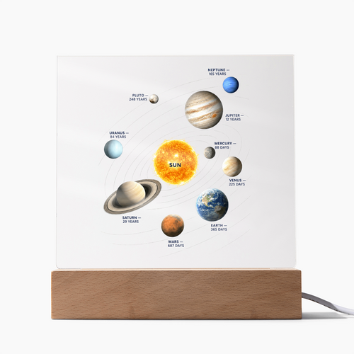 Galaxy Sun Revolution Night Light