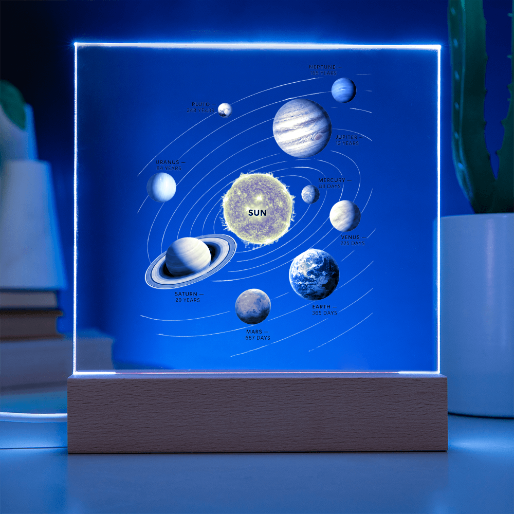 Galaxy Sun Revolution Night Light
