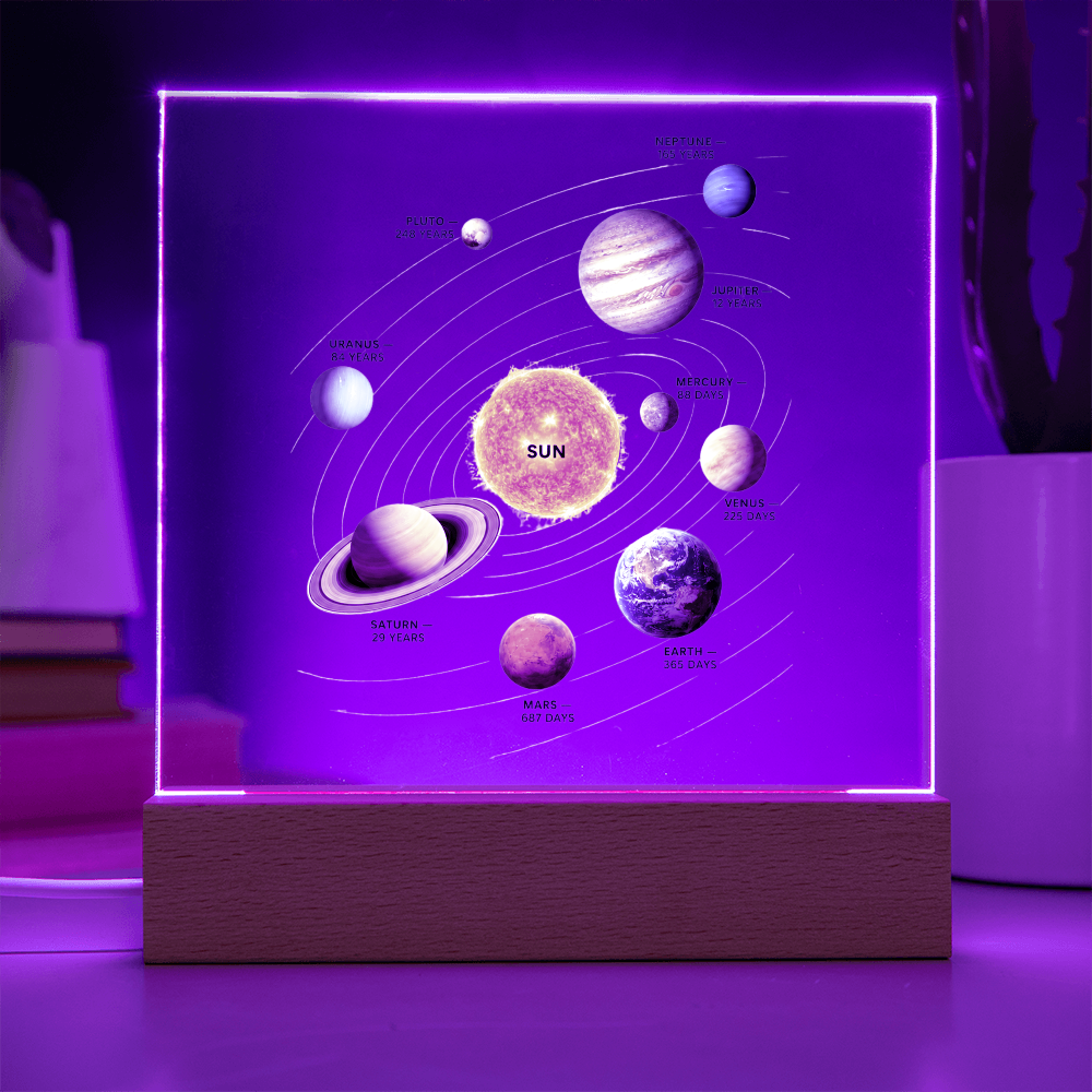 Galaxy Sun Revolution Night Light
