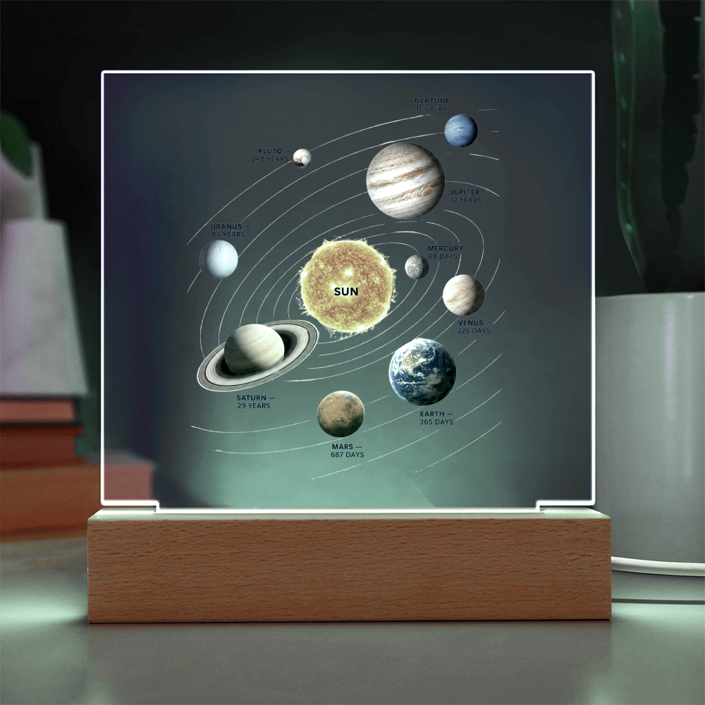 Galaxy Sun Revolution Night Light