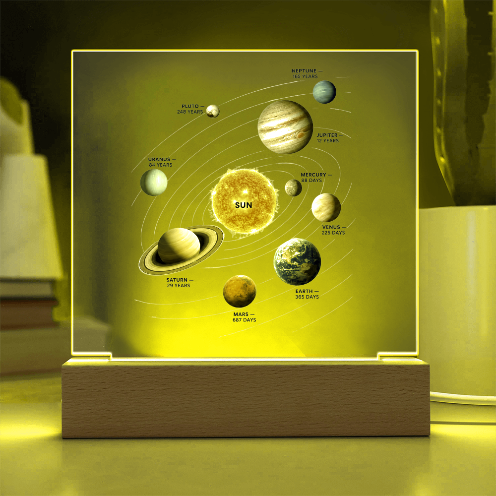 Galaxy Sun Revolution Night Light