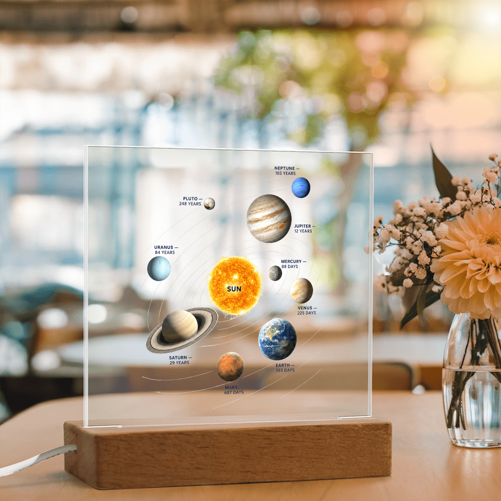 Galaxy Sun Revolution Night Light