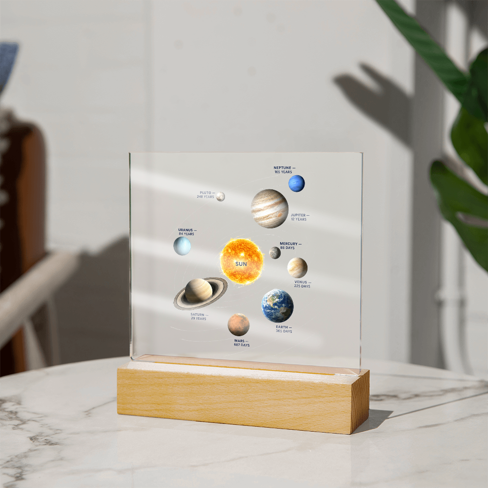 Galaxy Sun Revolution Night Light