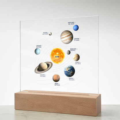 Galaxy Sun Revolution Night Light