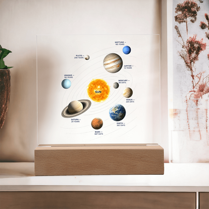 Galaxy Sun Revolution Night Light