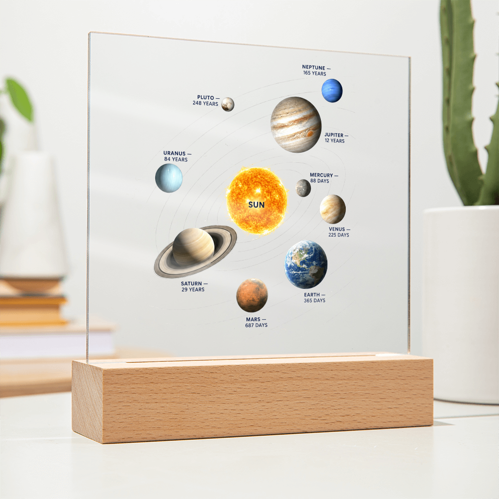 Galaxy Sun Revolution Night Light