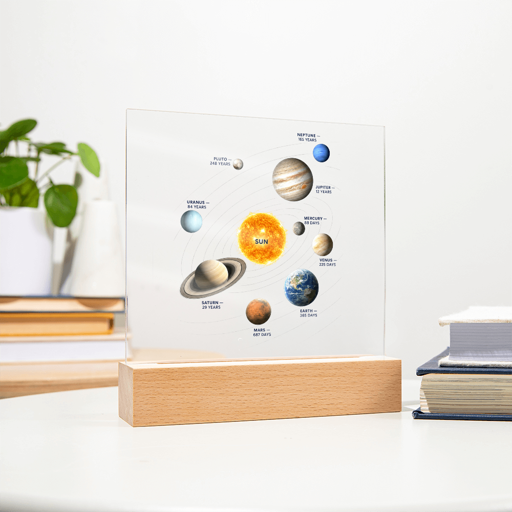 Galaxy Sun Revolution Night Light