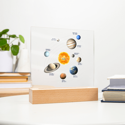 Galaxy Sun Revolution Night Light