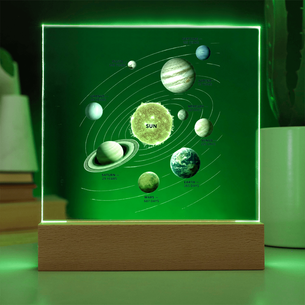 Galaxy Sun Revolution Night Light