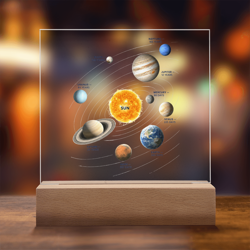 Galaxy Sun Revolution Night Light