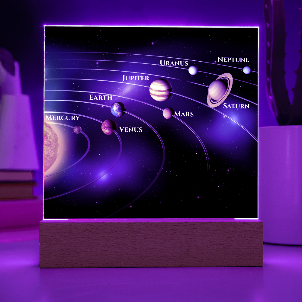 Solar System Night Light
