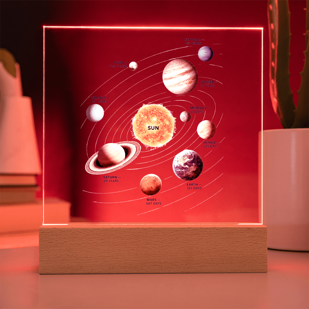 Galaxy Sun Revolution Night Light