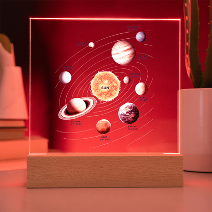 Galaxy Sun Revolution Night Light