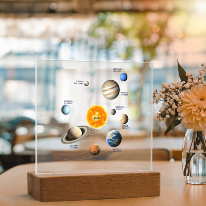 Galaxy Sun Revolution Night Light