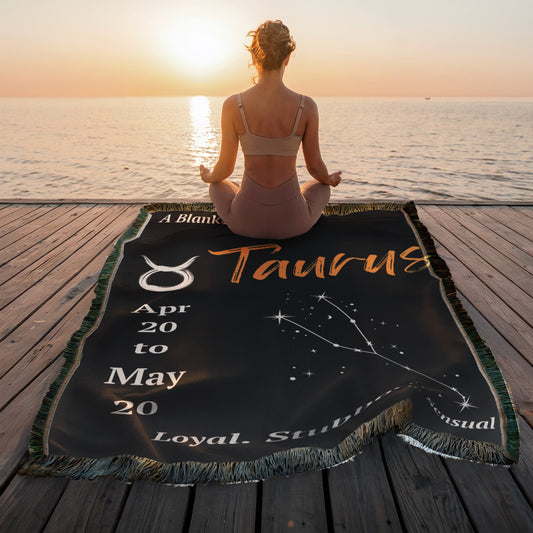Taurus Zodiac Constellation Blanket